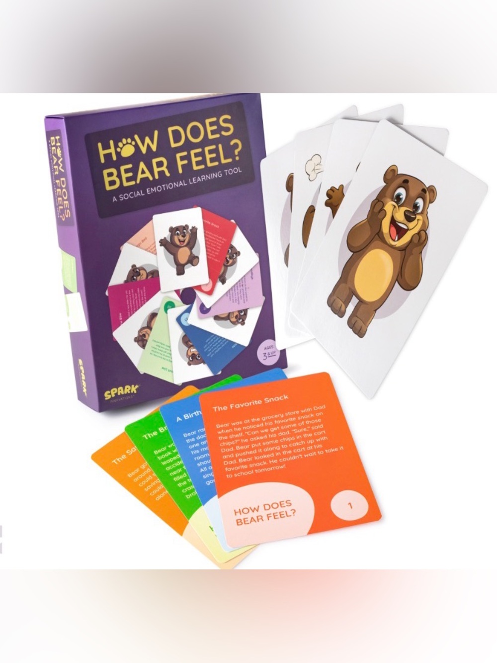 How Does Bear Feel? Social Emotional Learning Tool  Austism ABA Therapy Game